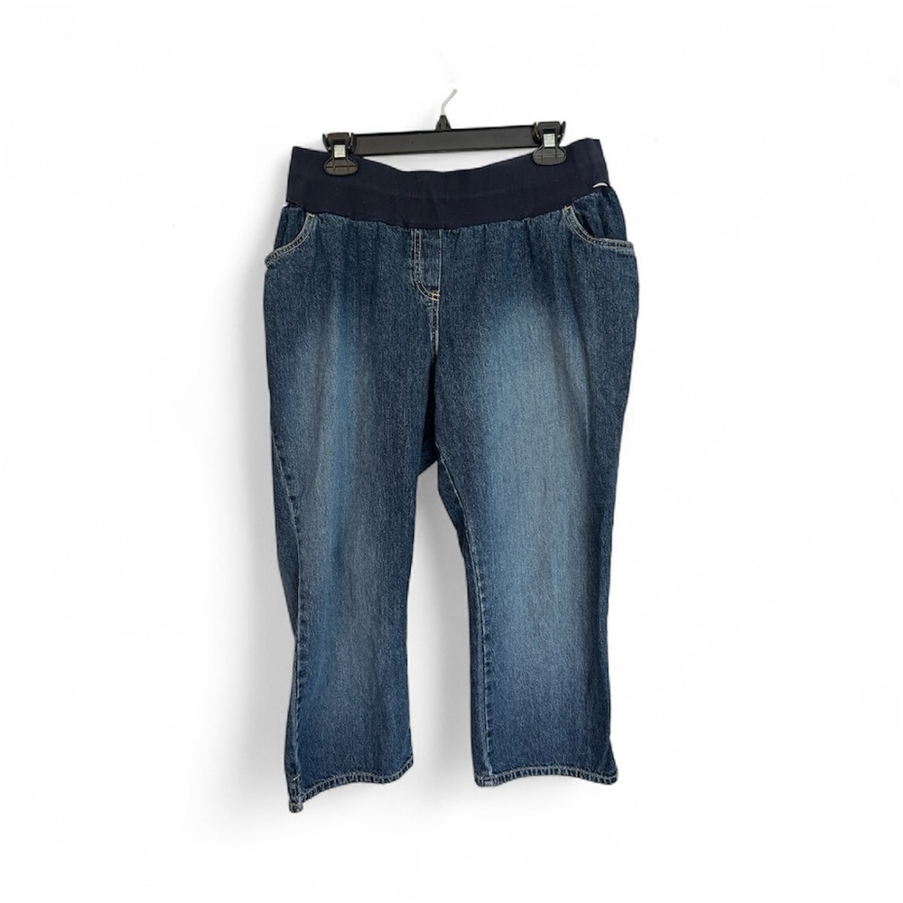 Take Nine Women's Blue Denim Maternity Jeans